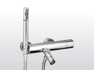 BAMBOO 3267/306 - Wall-mounted bathtub mixer with hand shower _ RUBINETTERIE STELLA